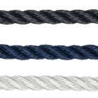 Polyester mooring rope