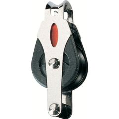 Low friction High static and dynamic load capacity Lightweight.Can be fitted with a shackle in either of two planes to allow correct alignment of the block.