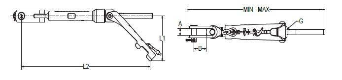 BWQRT Swage Quick Race Tuning Rigging Screw drawing