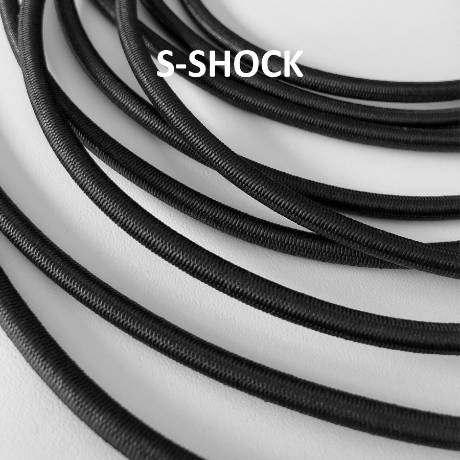 S-Shock elastic cord with Stirotex cover