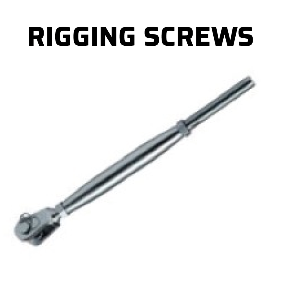 Blue wave rigging screws